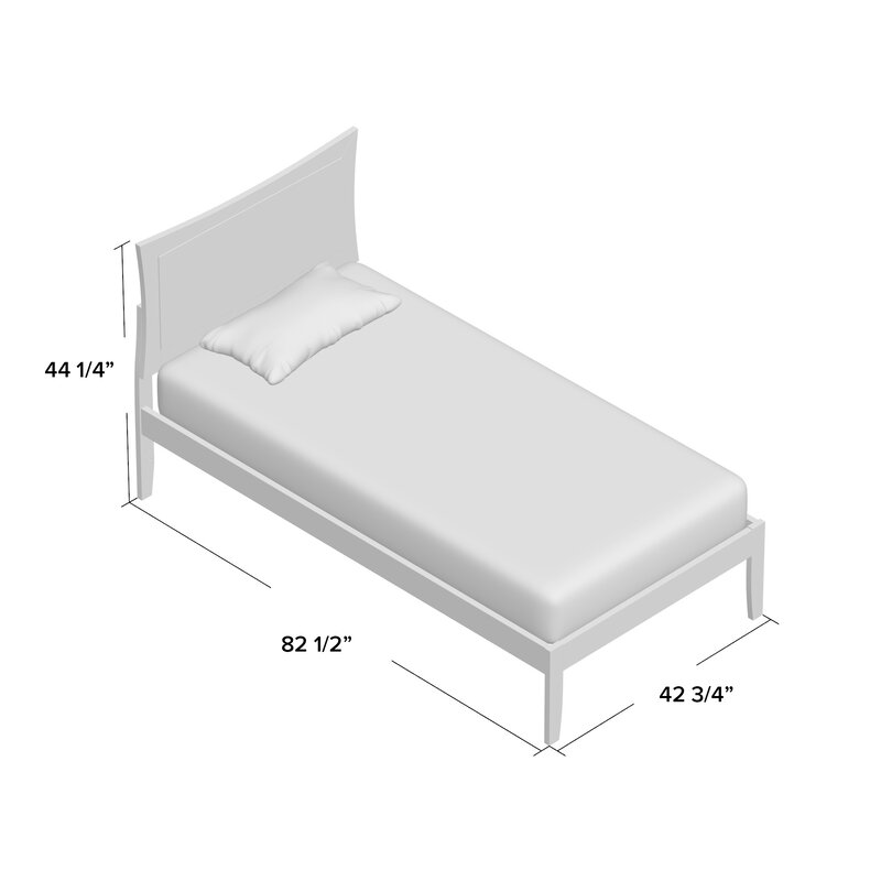 extra long twin bed frame